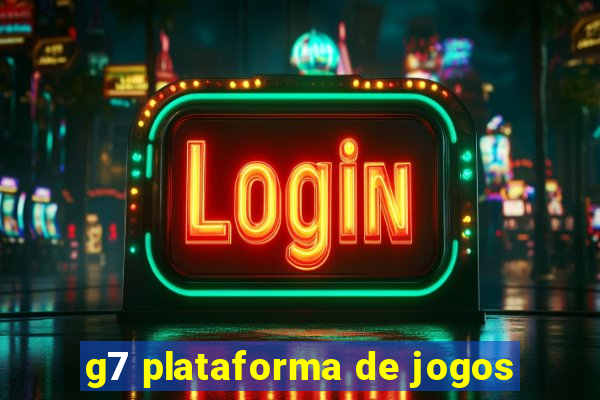 g7 plataforma de jogos